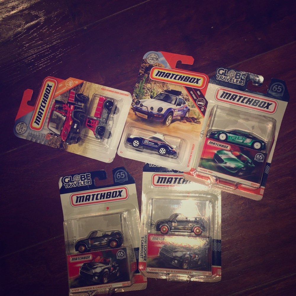 Match Box Toy Cars Lot Of 5